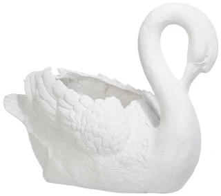 Thumbnail 2: TURTLE KING CORP Swan Garden Pot Planter  