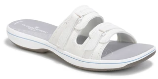 Thumbnail 1: Clarks Women's Breeze Piper Casual Slide Sandals  