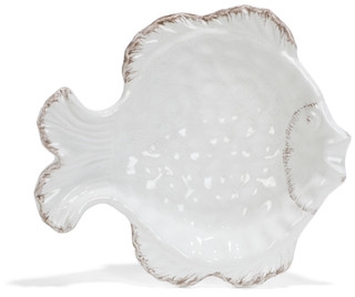 Thumbnail 2: Home Essentials 10 OZ Ivory Blow Fish Server Bowl  