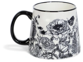 Thumbnail 1: 10 Strawberry Street Peony Print Ceramic Mug 
