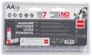 Thumbnail 2: RCA 36 Pk Ultra Powerful AA Alkaline Batteries  