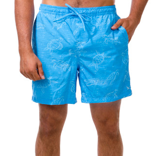 Thumbnail 1: Eddie Bauer Men's Printed UPF 50 Swim Shorts 