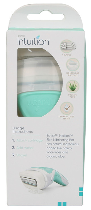 Thumbnail 2: SCHICK Intuition Sensitize Care Razor Kit 