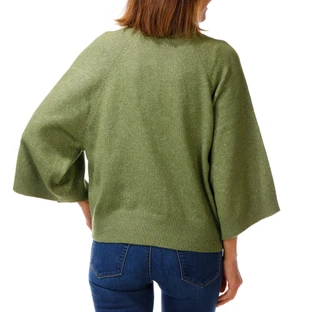 Thumbnail 2: NINE WEST Women's 3/4 Sleeve Everyday Crew Neck Sweater 