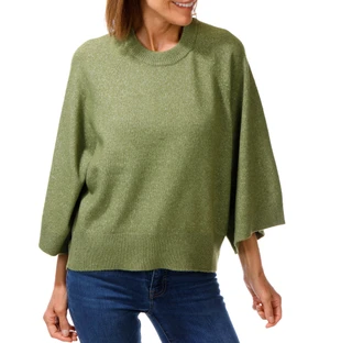 Thumbnail 1: NINE WEST Women's 3/4 Sleeve Everyday Crew Neck Sweater 