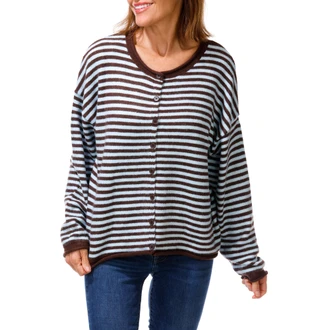 Thumbnail 1: Olive + Oak Women's Button Up Cardigan 