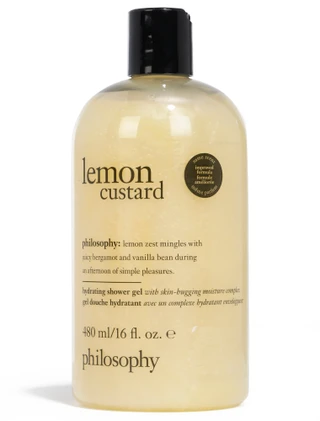 Thumbnail 1: Philosophy 16 oz Lemon Custard Hydrating Shower Gel 