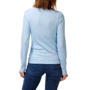 Thumbnail 2: Sanctuary Women's Button Front Pointelle Henley Top 