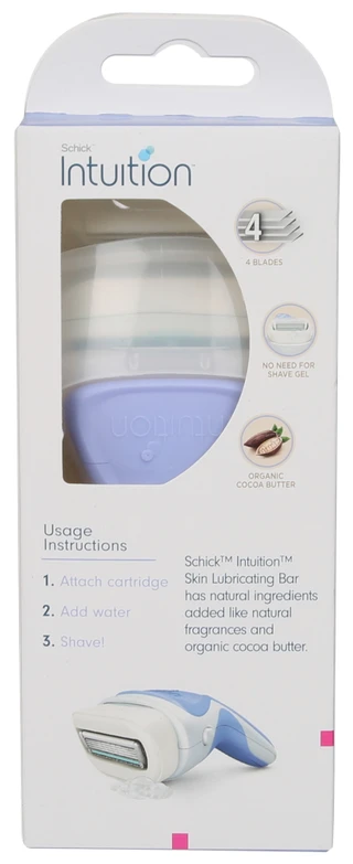 Thumbnail 2: SCHICK Intuition Pure Nourishment Razor Kit 