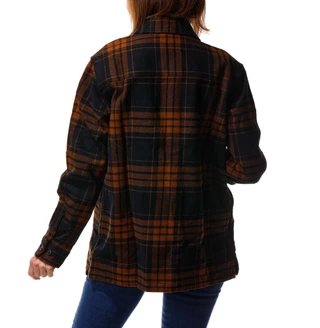 Thumbnail 2: Carhartt Women's Long Sleeve Button Front Loose Fit Shirt 