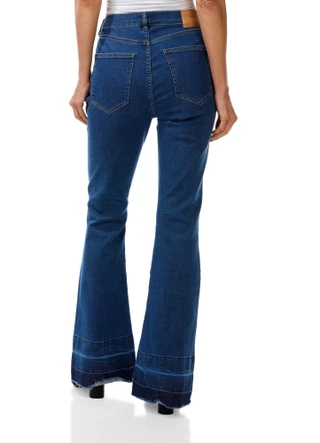 Thumbnail 2: Oliver Logan Women's High Rise Flare Jeans 