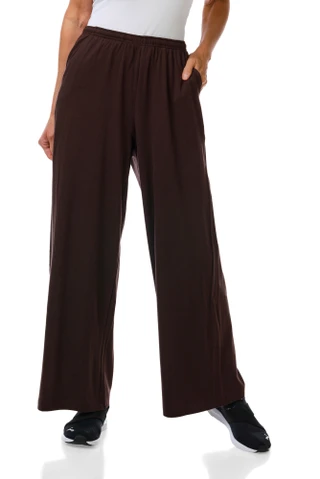 Thumbnail 1: HARMONY & BALANCE Women's Ultra Soft Wide Leg Pants 