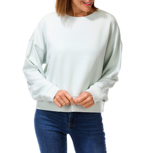 Thumbnail 1: Recreation by Thread & Supply Women's Solid Long Sleeve Sweater 