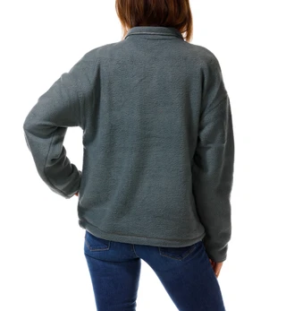 Thumbnail 2: Recreation by Thread & Supply Women's Sherpa Quarter Snap Pullover  