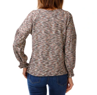 Thumbnail 2: Zac & Rachel Women's Puff Sleeve Top 