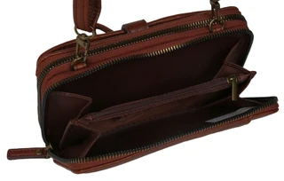 Thumbnail 2: Boc Braided Trim Multi-Compartment Crossbody Bag 