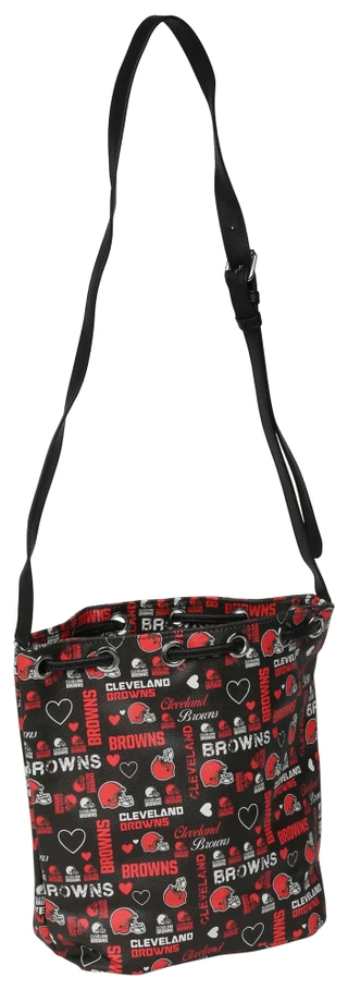 Thumbnail 3: Foco Cleveland Browns Logo Print Crossbody Bag 