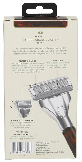 Thumbnail 2: CREMO Barber Grade Razor  