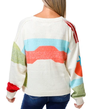 Thumbnail 2: Taelynn Women's Button Front Sweater 