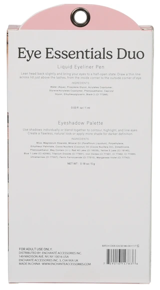 Thumbnail 2: Eye Essentials Duo 2 Pc Eyeliner & Eyeshadow Palette Set  