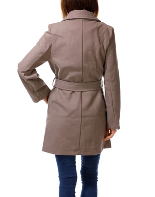 Thumbnail 2: love tree Juniors 2 Pocket Belted Felt Coat  