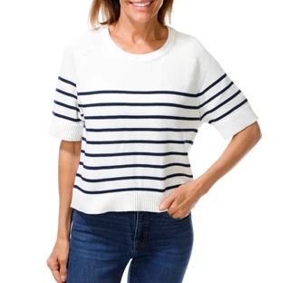 Thumbnail 1: Vigoss Juniors Short Sleeve Pullover Sweater 