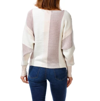 Thumbnail 2: GREIGE Women's Ribbed Dolman Sleeve Sweater 