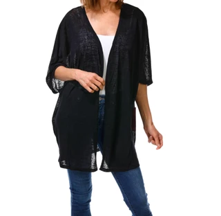 Thumbnail 1: Love Scarlett Women's Short Sleeve Longline Cardigan 