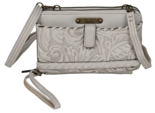 Thumbnail 1: Boc Embossed Floral Crossbody Bag 