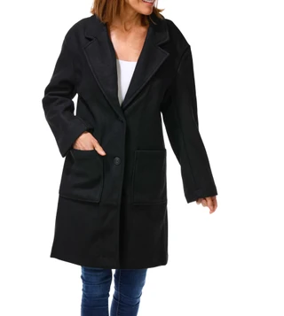 Thumbnail 1: love tree Juniors 2 Pocket Button Up Fleece Coat 