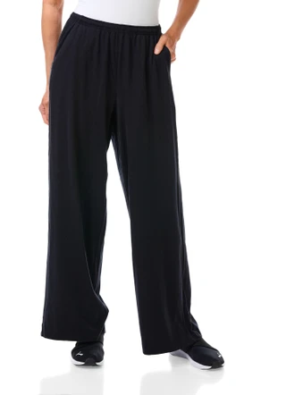 Thumbnail 1: HARMONY & BALANCE Women's Ultra Soft Wide Leg Pants 
