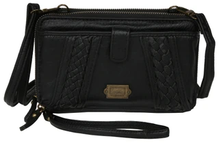 Thumbnail 1: Boc Braided Trim Multi-Compartment Crossbody Bag 