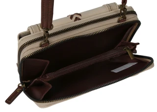 Thumbnail 2: Boc Contrast Trim Multi-Compartment Crossbody Bag 