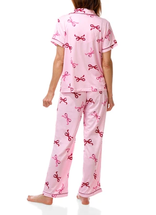 Thumbnail 3: Madden Girl Juniors 2 Pc Pajama Shirt and Pants Set 
