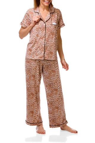 Thumbnail 1: Madden Girl Juniors 2 Pc Pajama Shirt and Pants Set 