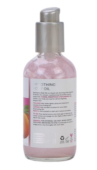 Thumbnail 2: SPASCRIPTIONS 8 oz Smoothing Body Oil Shimmer 