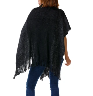 Thumbnail 2: Nanette Lepore Women's Knit Fringed Ruana 