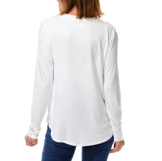 Thumbnail 2: Thread & Supply Women's Solid Long Sleeve Crew Neck Top 