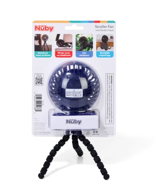Thumbnail 2: Nuby 3 Speed USB Stroller Fan with Flexible Tripod 