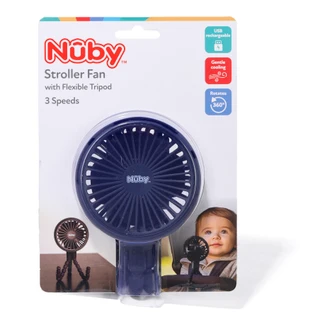 Thumbnail 3: Nuby 3 Speed USB Stroller Fan with Flexible Tripod 