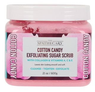 Thumbnail 1: THE SPATHECARY 21 oz Cotton Candy Exfoliating Sugar Scrub  