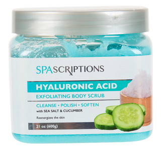 Thumbnail 1: SPASCRIPTIONS 21 oz Hyaluronic Acid Exfoliating Body Scrub 