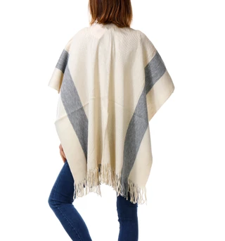 Thumbnail 2: Nanette Lepore Women's Knit Fringed Ruana 