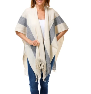 Thumbnail 1: Nanette Lepore Women's Knit Fringed Ruana 