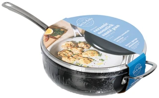 Thumbnail 2: SUR LA TABLE 4.5 qt Ceramic Nonstick Sauté Pan 
