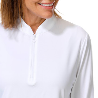 Thumbnail 2: Ben Hogan Women's Long Sleeve Outdoor Performance Airflow Top 