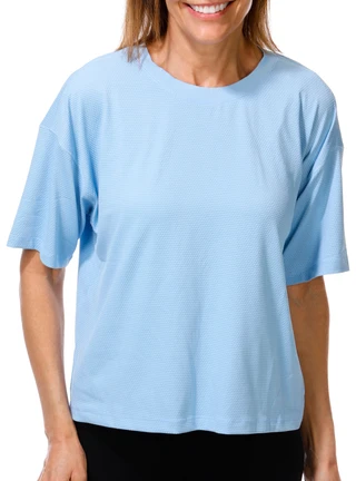 Thumbnail 1: RBX Women's Short Sleeve Bubble Mesh Performance Tee  