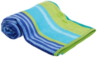 Thumbnail 2: DWELL Cabana Stipe Beach Towel 