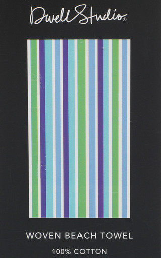 Thumbnail 10: DWELL Cabana Stipe Beach Towel 