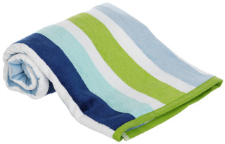 Thumbnail 4: DWELL Cabana Stipe Beach Towel 